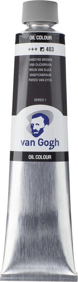 Peinture à l'huile Van Gogh tube 200 ml Van Dyck Brown 403