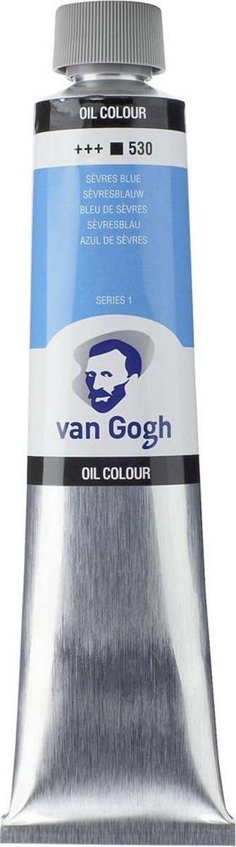 Peinture à l'huile Van Gogh tube 200 ml bleu de sèvres 530