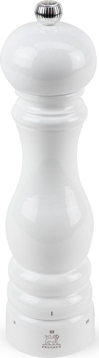 Moulin à sel Peugeot Paris 22 cm - blanc - u'select - broyeur zirlion