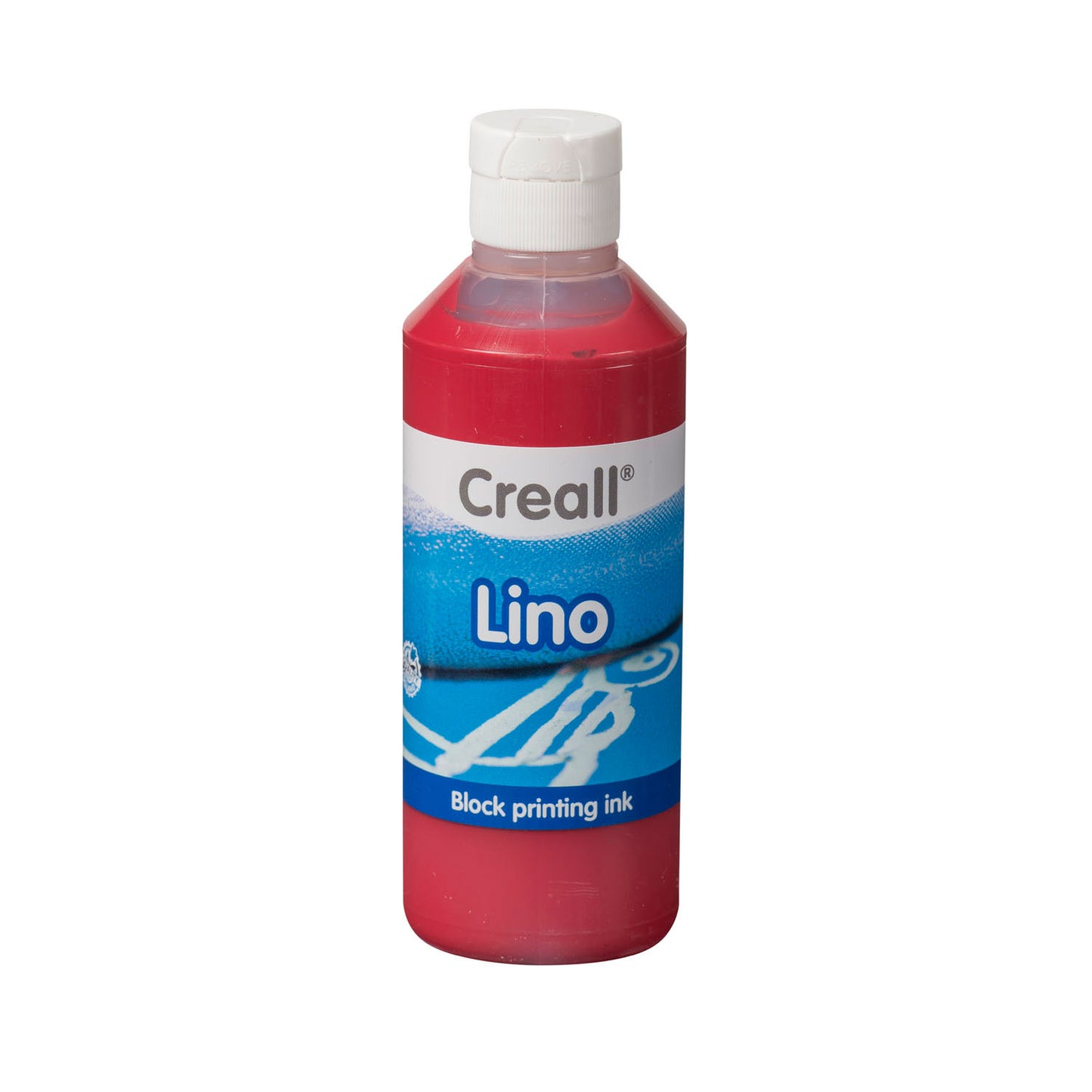 Creall Lino Blockprint Paint Dark Red, 250 ml