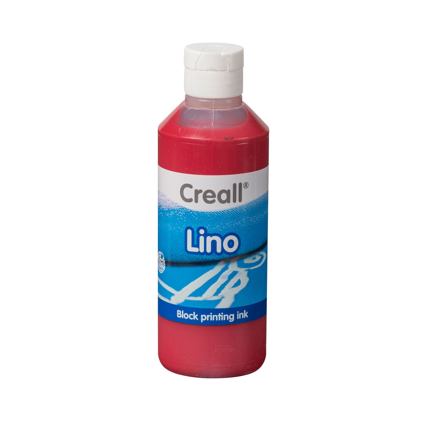 Creall Lino Blockprint Paint Dark Red, 250 ml