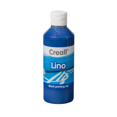 Creall lino blockprint peinture bleu foncé, 250 ml