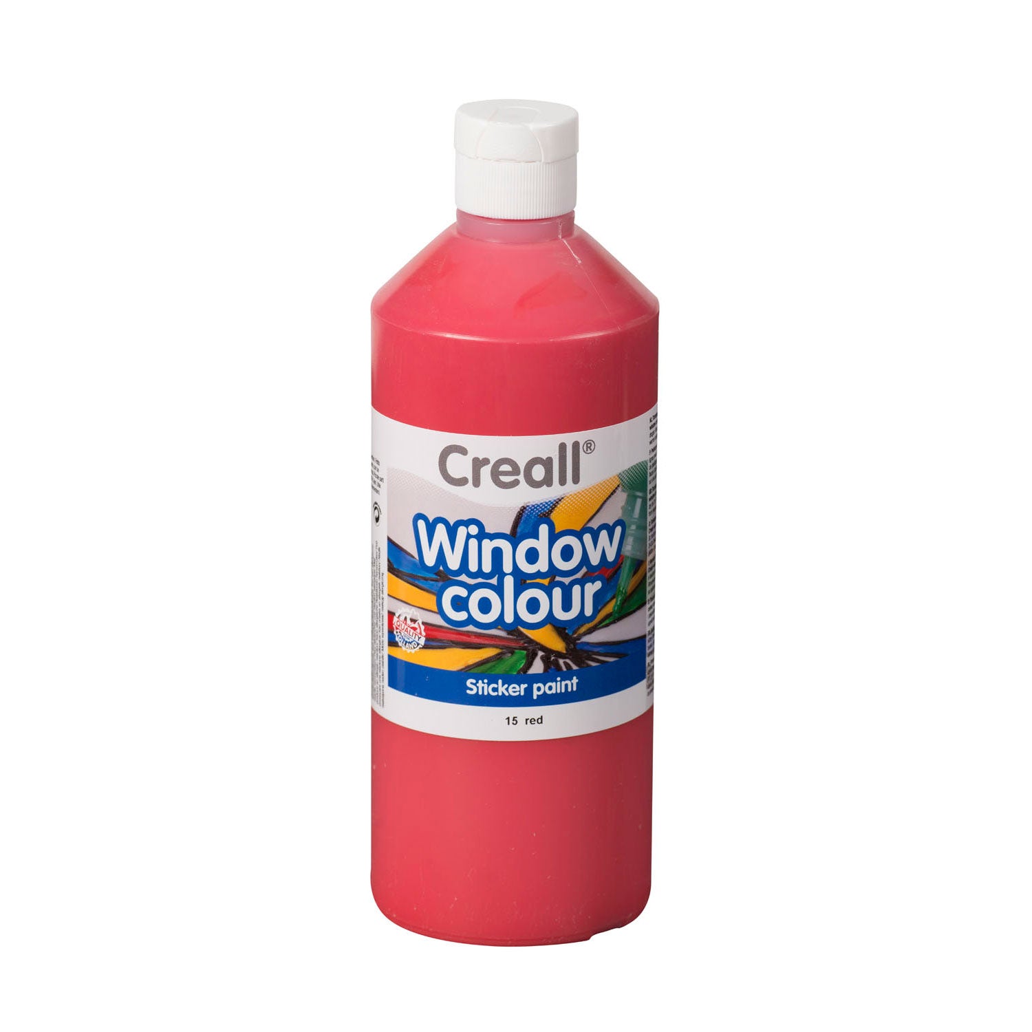 Peinture de fenêtre crealll rouge, 500 ml