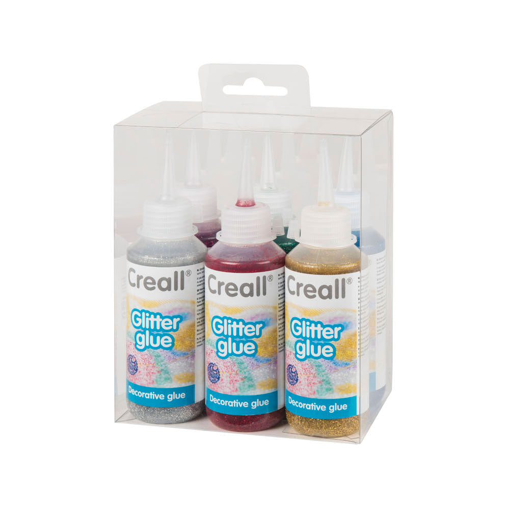 Ensemble de collets de paillettes Creall, 6x100ml