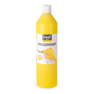 Creall Finger Paint Conservation - Jaune libre, 750 ml
