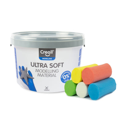 Color Creall Ultra Soft Clay, 1100 Gr.
