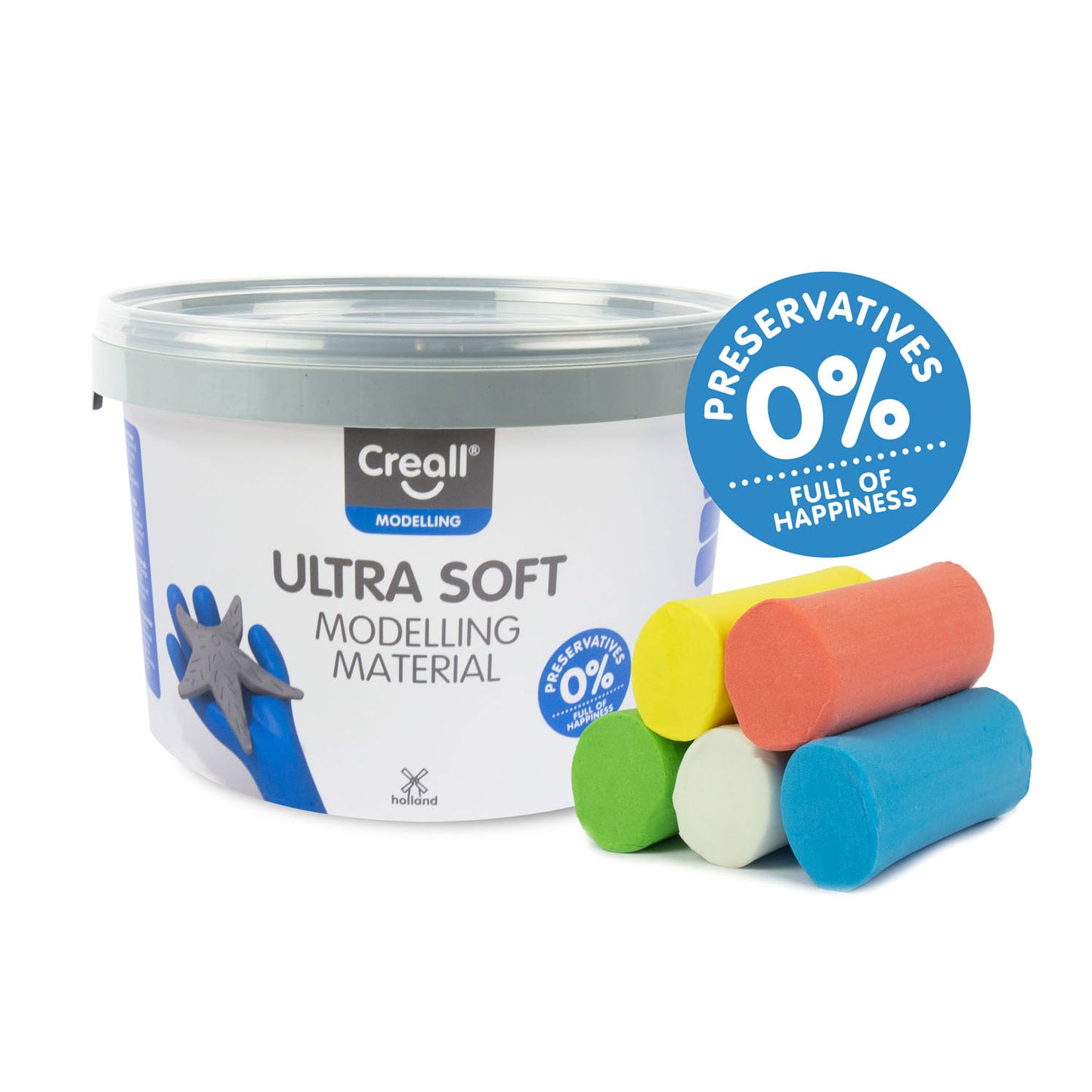 Color Creall Ultra Soft Clay, 1100 Gr.