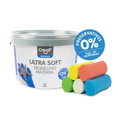 Color Creall Ultra Soft Clay, 1100 Gr.