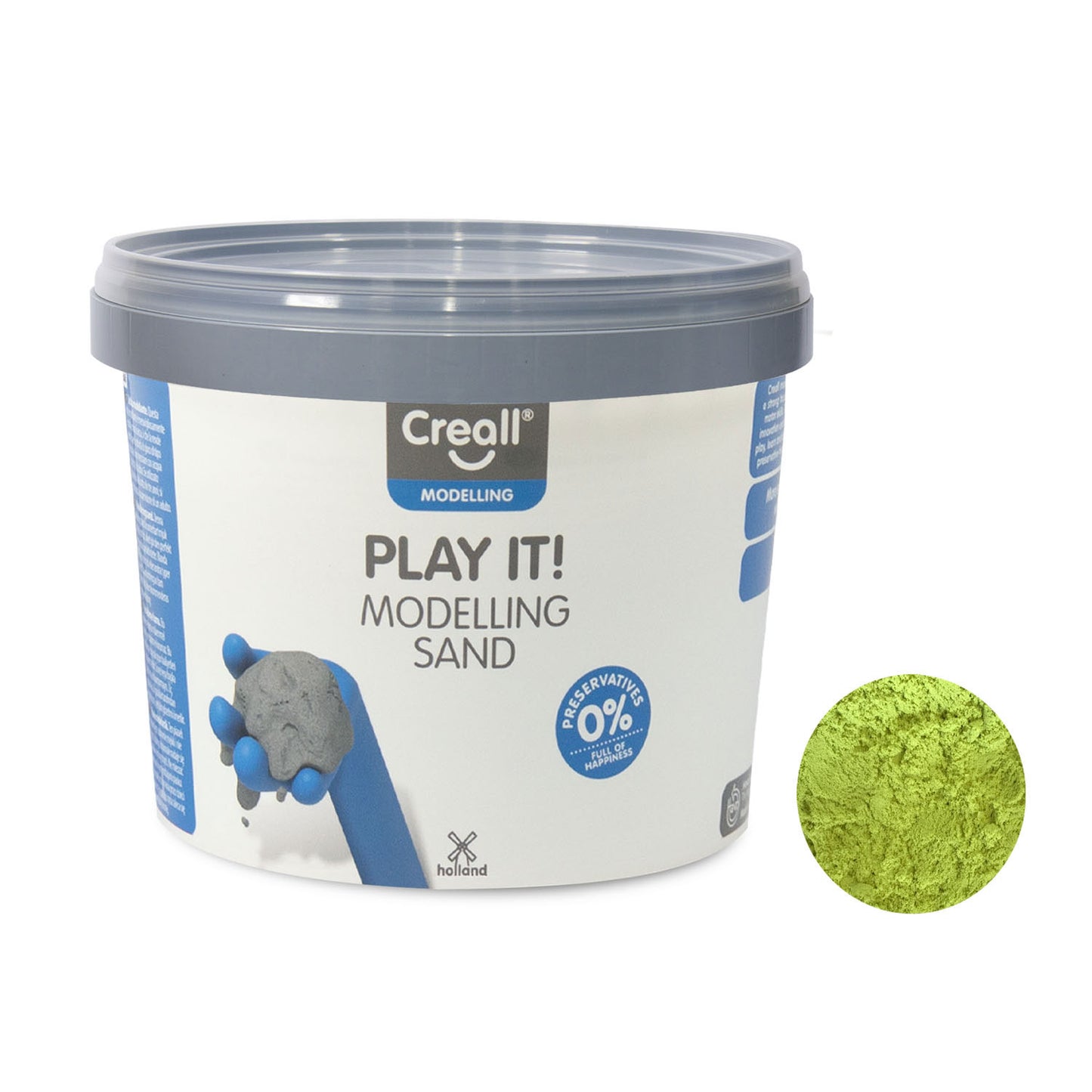 Creally Play It Speelzand Geel, 750gr.