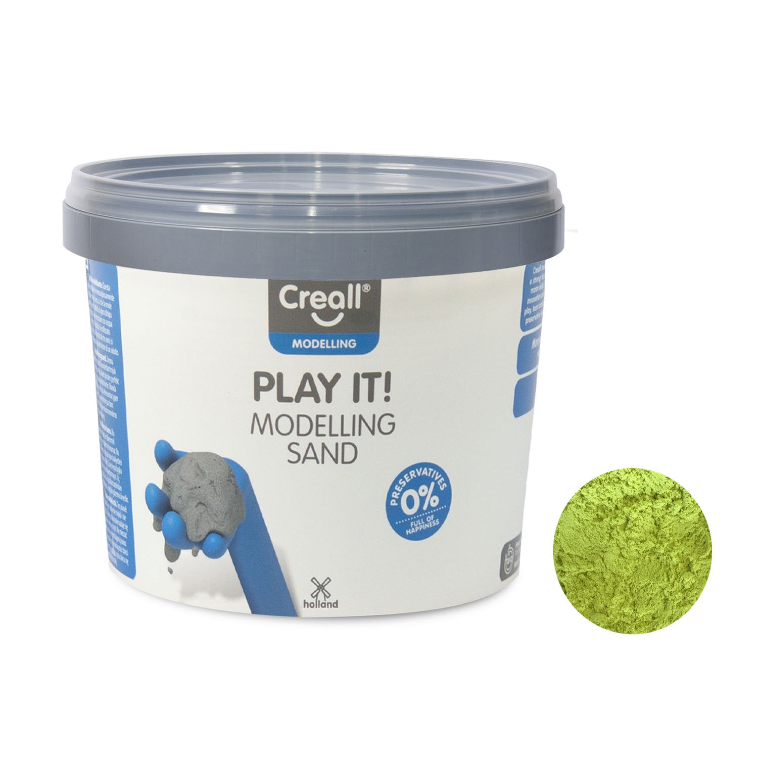 Creally Play It Speelzand Geel, 750gr.