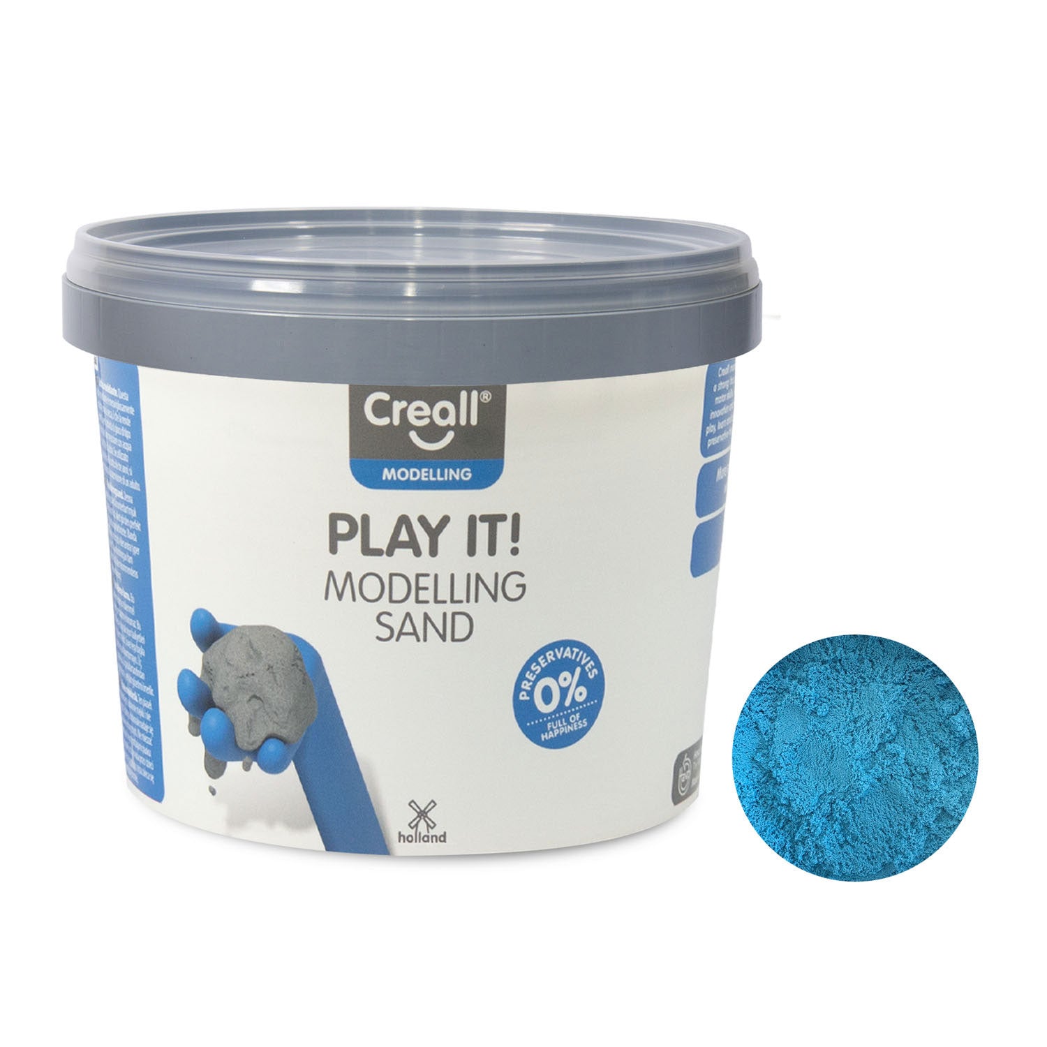 Creally Play It Speelzand Blue, 750gr.