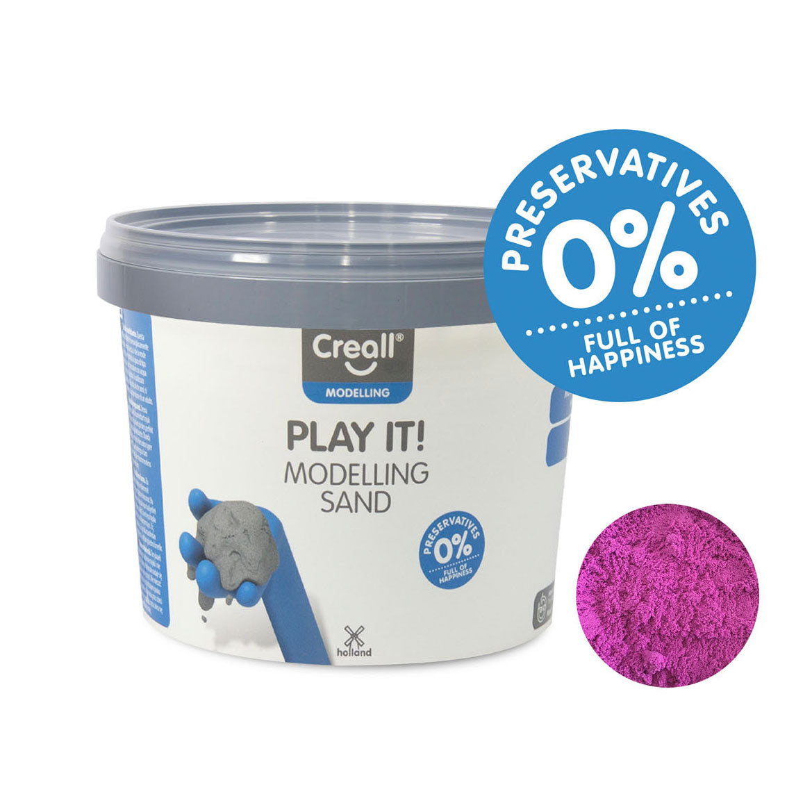 Creally Play It Speelzand Purple, 750gr.