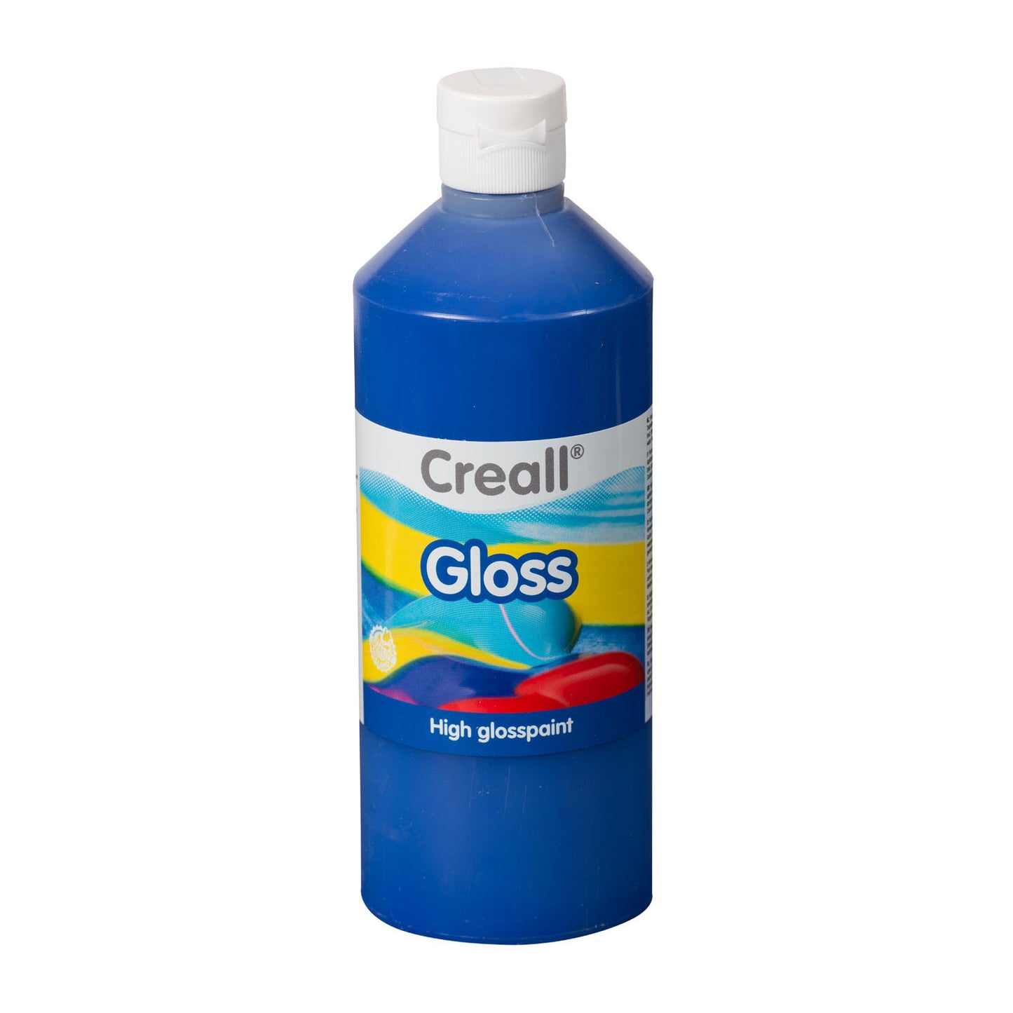 Crealll Gloss Gloss Paint bleu, 500 ml