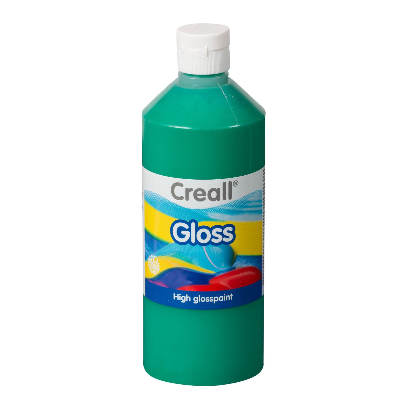 Creall Gloss Gloss Paint vert, 500 ml