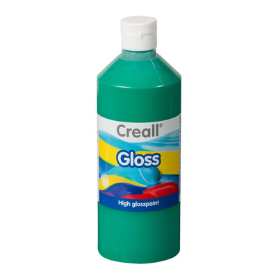 Creall Gloss Gloss Paint vert, 500 ml