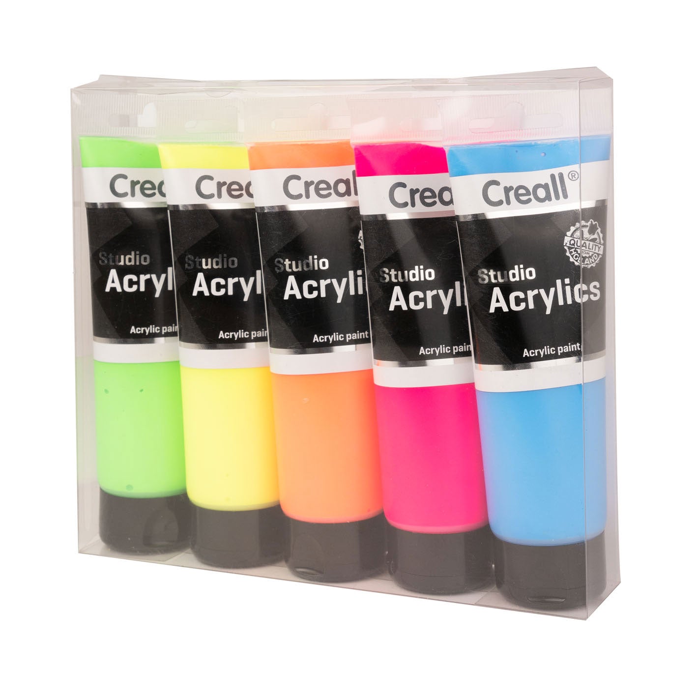 Creall Studio Acrylic Paint Fluor, 5x120 ml