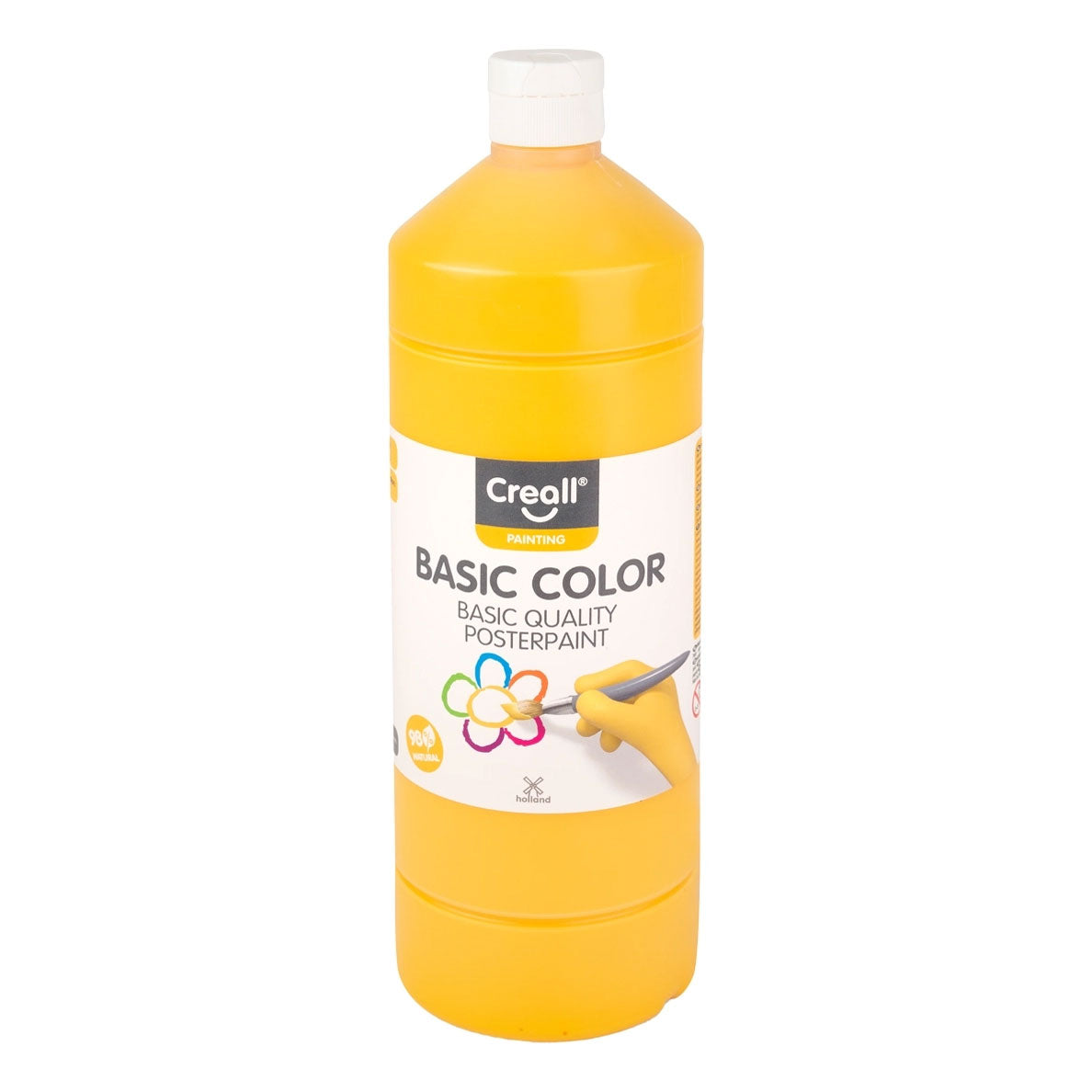 Peinture scolaire Creall jaune foncé - 500ml