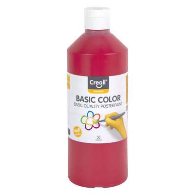 Peinture scolaire Creall rouge foncé - 500ml