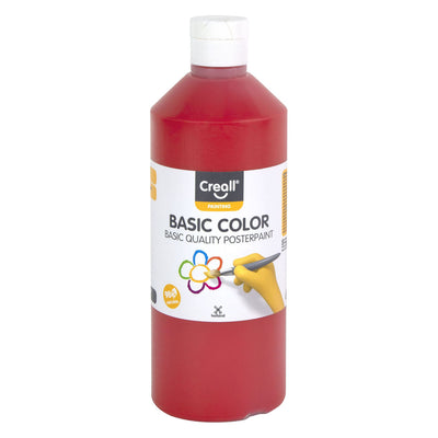 Peinture scolaire Creall rouge primaire - 500ml