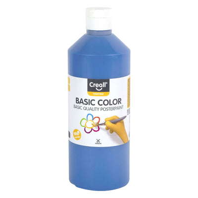 Peinture scolaire Creall bleu primaire - 500ml