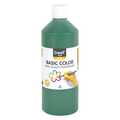 Peinture scolaire Creall vert foncé - 500ml