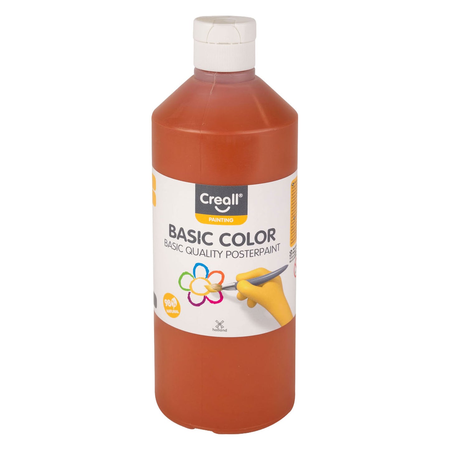 Peinture scolaire Creall marron clair - 500ml