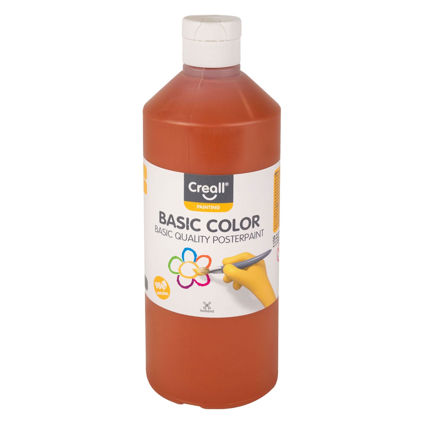 Peinture scolaire Creall marron clair - 500ml