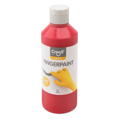 Creall peinture au doigt rouge sans conservation - 250ml