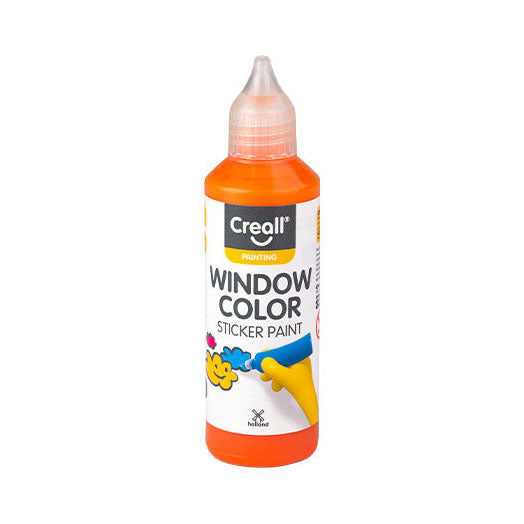 Peinture pour vitres Creall orange - 80ml