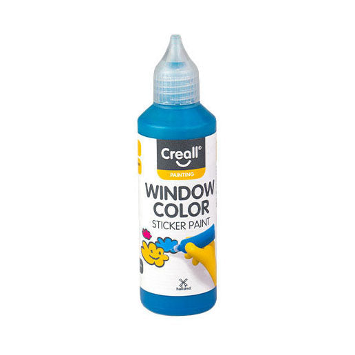 Peinture pour vitres Creall turquoise - 80ml
