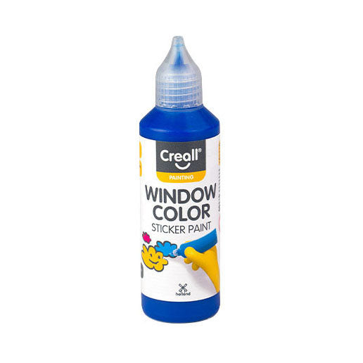 Peinture pour vitres Creall bleu - 80ml