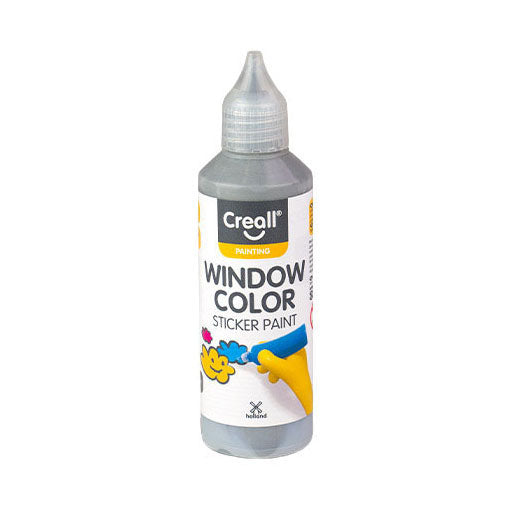 Peinture pour vitres Creall gris - 80ml