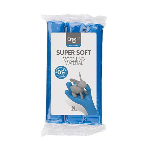 Creall argile supersoft bleue sans conservation - 500gr.