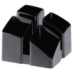 Boîte à crayons han scala plastique noir