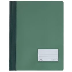 Attache rapide semi transparent durable 268005 a4 vert