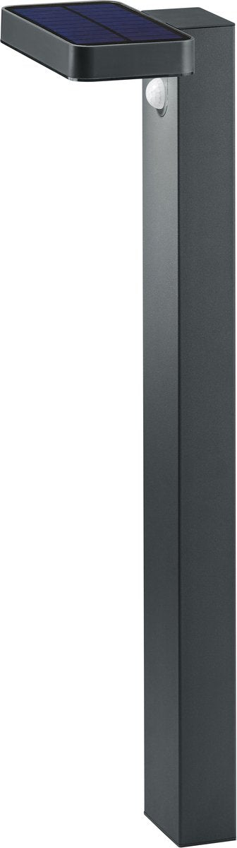 Rl vis ta lumière réalité esquel - éclairage de poteau - anthracite - incl. 1x smd 4,5w - détecteur de mouvement - solaire - énergie solaire - sans fil - éclairage extérieur - ip44