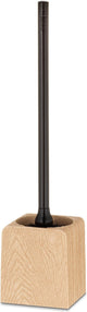 Kela porte-brosse de toilette, effet bois - | Kaiu