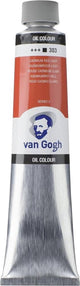 Peinture à l'huile Van Gogh tube 200 ml rouge de cadmium clair 303