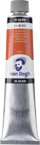 Peinture à l'huile Van Gogh tube 200 ml rouge azoïque clair 312