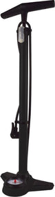 Pompe à vélo de Dresco Manomètre 70 cm noir