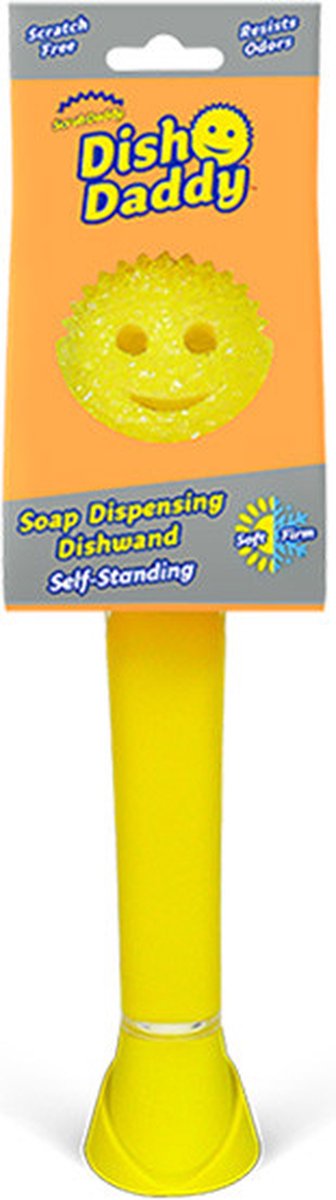 Scrub Daddy Dish Daddy brosse à vaisselle – jaune – 1 pièce