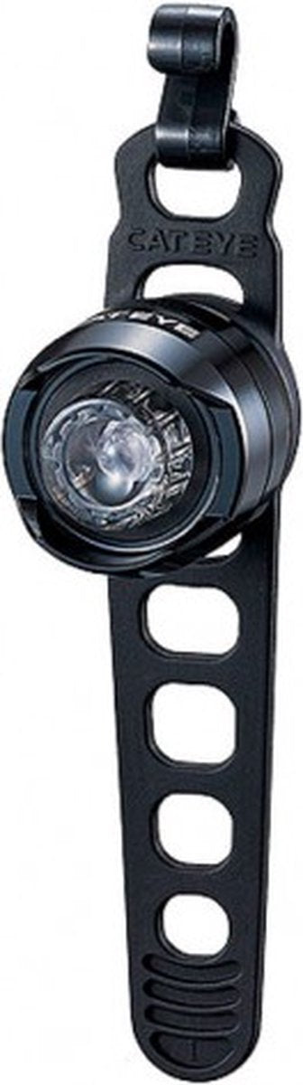 Phare de vélo Cateye Orb – Éclairage de vélo LED – Autonomie de 50 à 100 heures – Batterie – Trois modes d'éclairage – Argent