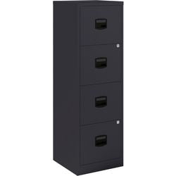 Commode pfa4-zw bisley 413x400x1282mm noir