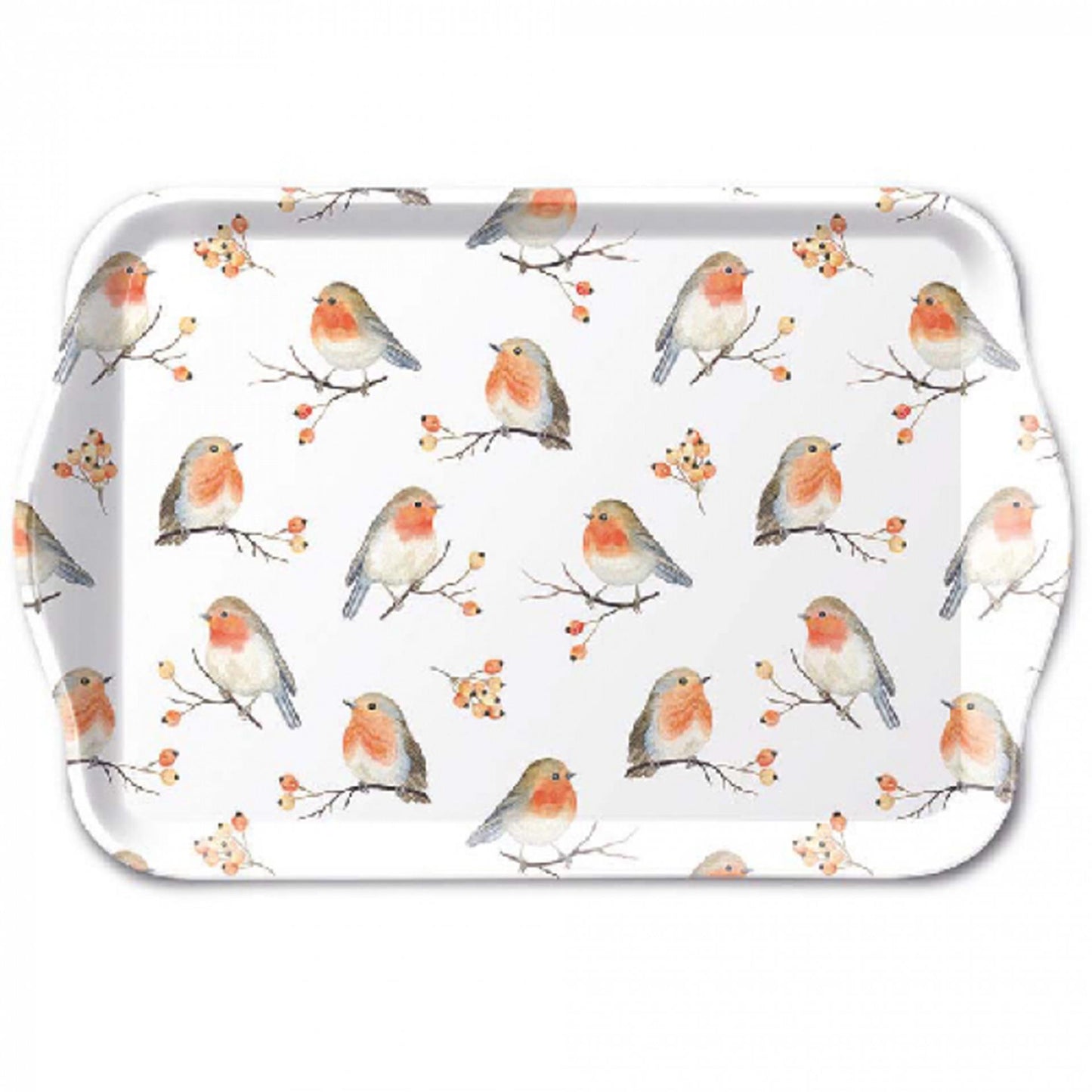 Plateau Ambiente famille Robin 13x21cm