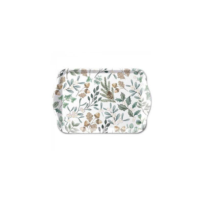 Plateau Ambiente 13x21cm feuilles