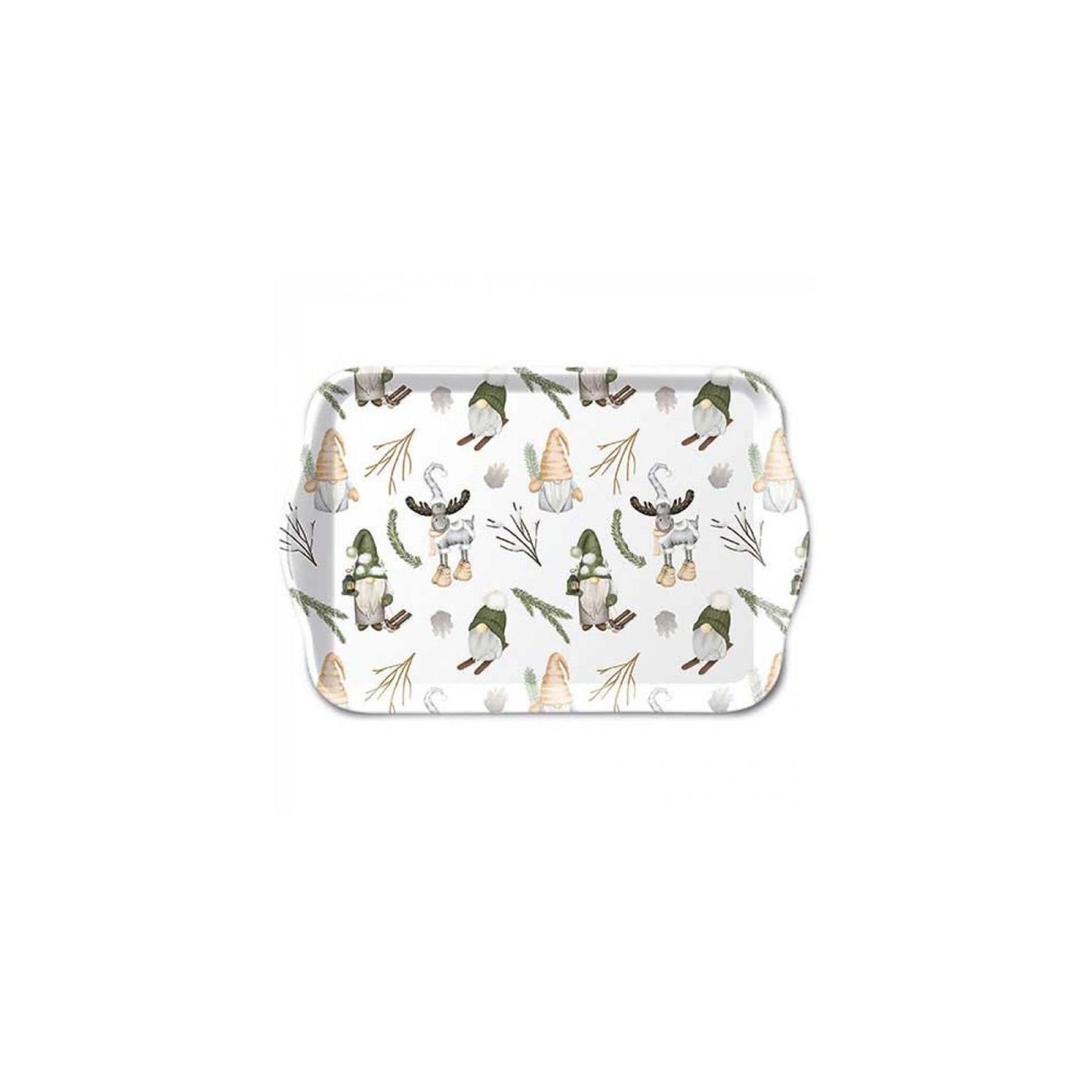 Plateau Ambiente 13x21cm nains des forêts
