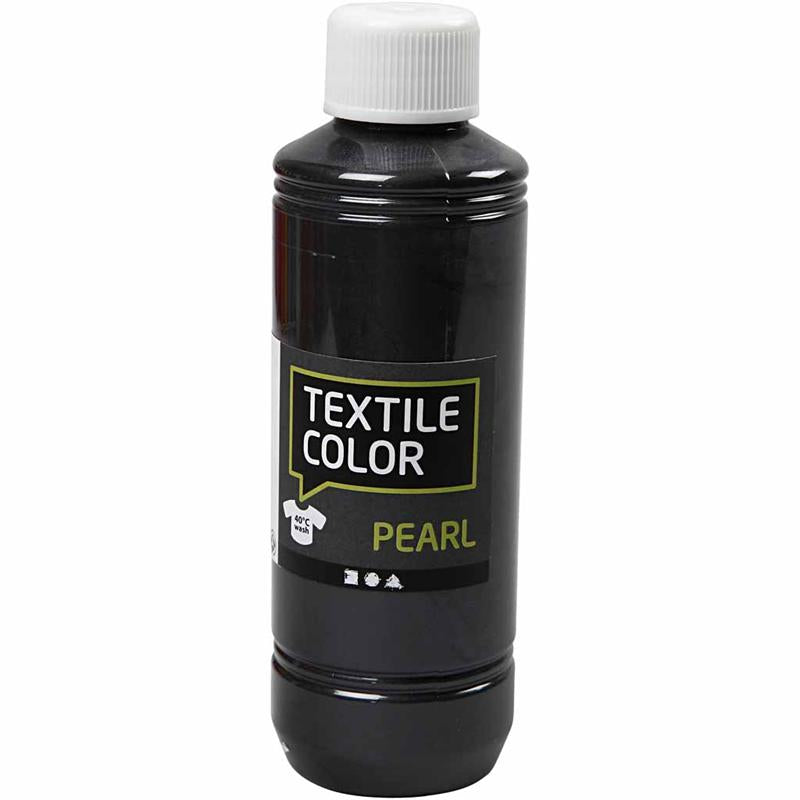 Couleur textile Creativ company, nacre, gris, 250 ml 1 bouteille