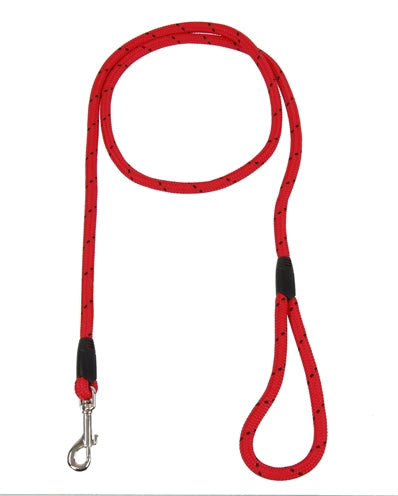Corde de laisse de chien en palissandre rouge noir