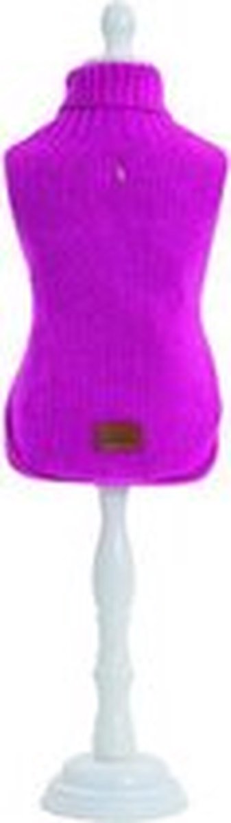 Croci - pull pour chien à col roulé - Rose Valencia - 65 cm