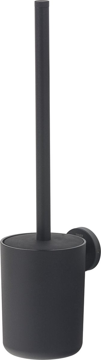Tiger urban - brosse WC avec support - brosse WC - montage mural - sans perçage - noir